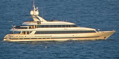 Le yacht appartenant à Eric Clapton aperçu au large de Saint-Laurent-du-Var