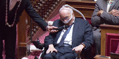 Atteint de la maladie de Charcot, le sénateur LR Gilbert Bouchet émeut le Sénat en défendant une meilleure prise en charge pour les malades