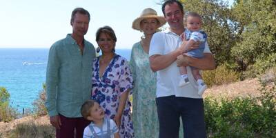 La famille Royale de Luxembourg en villégiature à Bormes-les-Mimosas