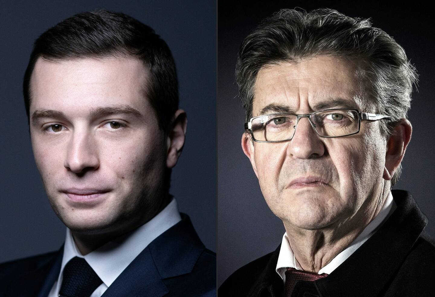 Jordan Bardella et Jean-Luc Mélenchon sont les deux faces d'une même médaille.