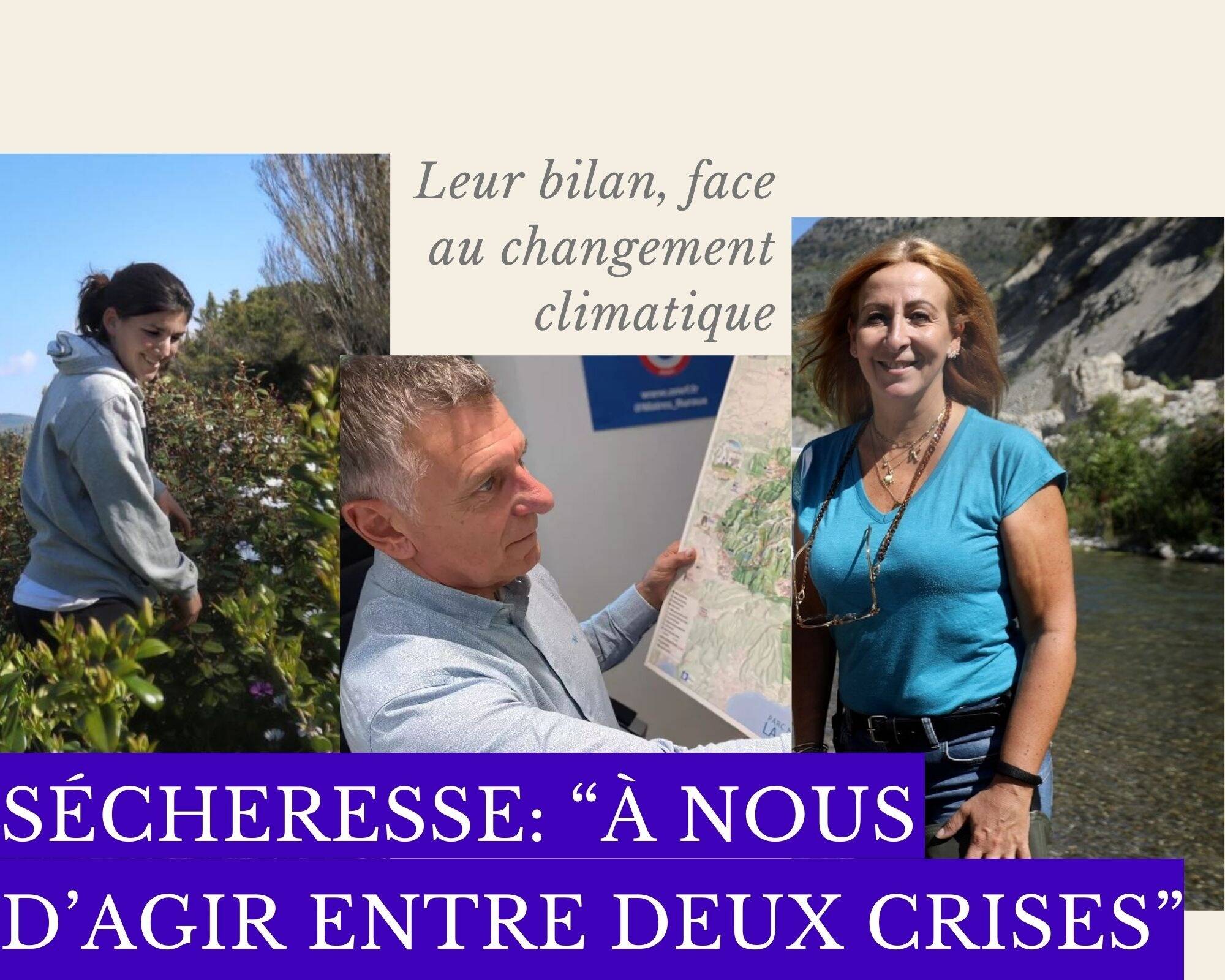 Ne pas croire qu'on est sauvé: il fera plus chaud et on aura besoin de plus d'eau