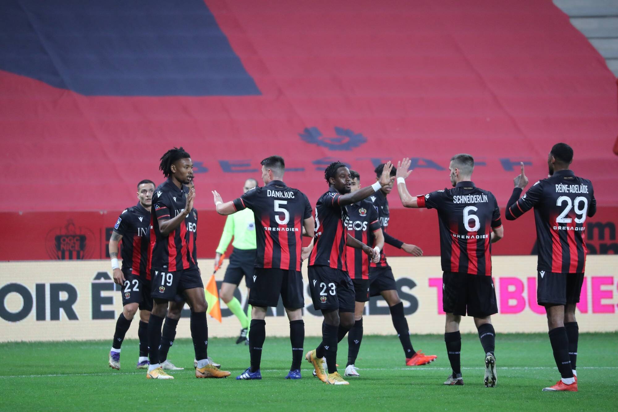 Reine-Adelaïde n'a pas suffi... Les notes des joueurs de l'OGC Nice après le match contre Lorient