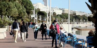 Un vendredi ensoleillé sur la Côte d'Azur mais les températures ne remontent pas