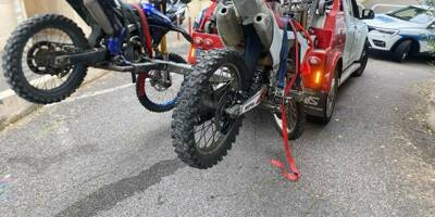 Rodéos urbains à Cannes: deux motos saisies par la police municipale dans les caves d'un immeuble