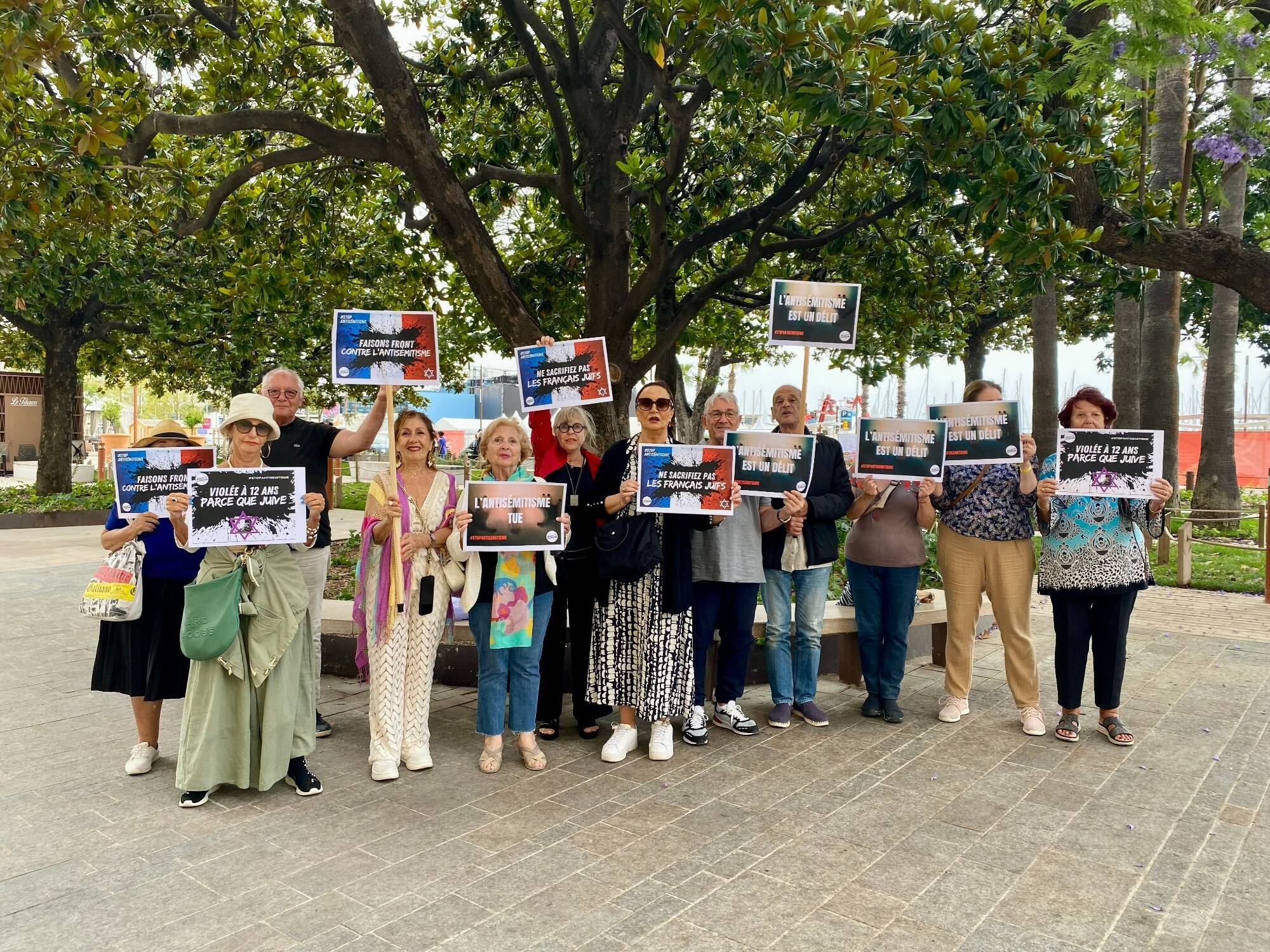 Après le viol à caractère antisémite d'une jeune fille de 12 ans, le collectif Nous Vivrons se rassemble à Cannes