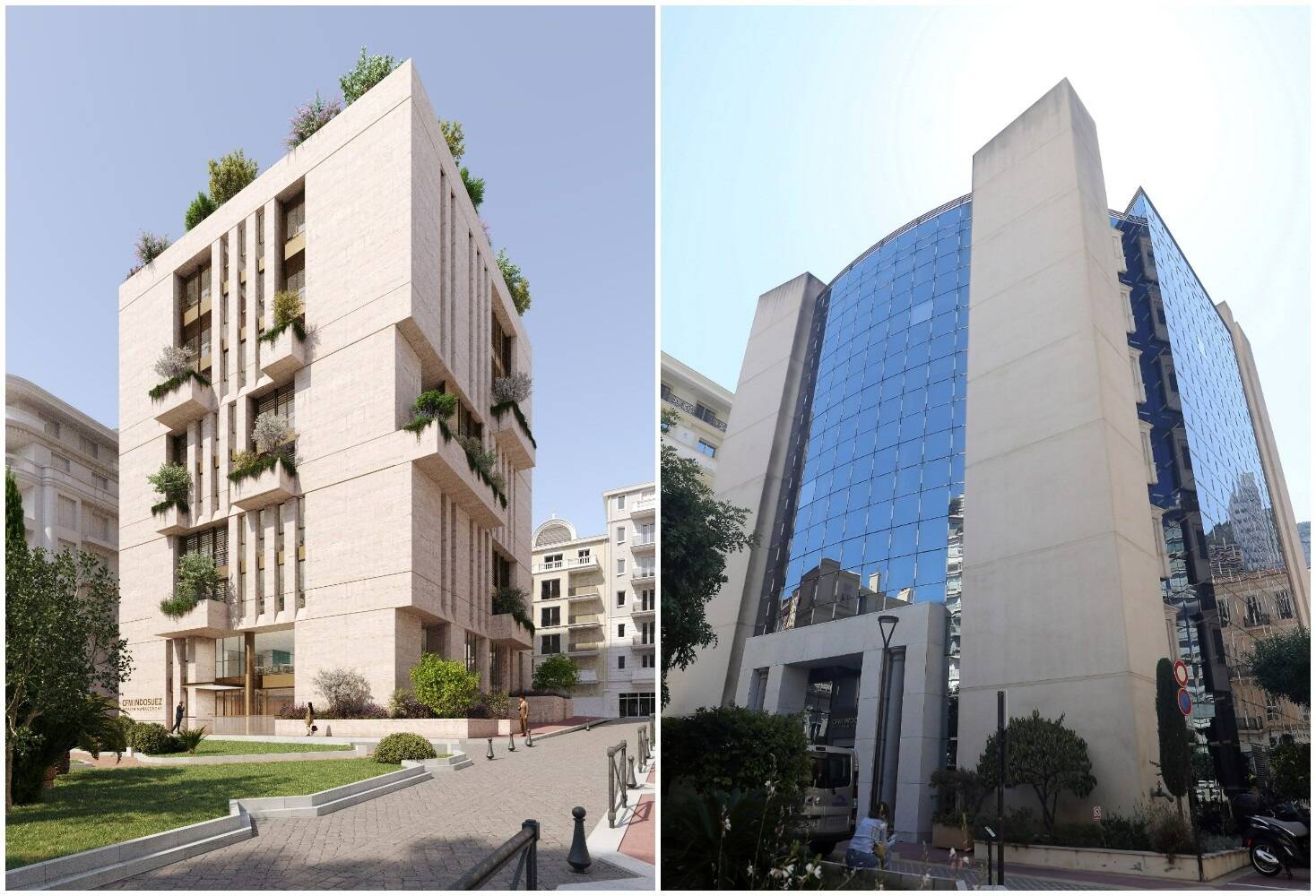 On sait à quoi va ressembler l'emblématique bâtiment de la banque CFM Indosuez après sa métamorphose à Monaco