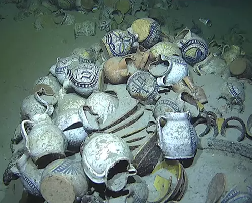 Elle est l'épave la plus profonde référencée à ce jour, une découverte inédite faite au large de Ramatuelle