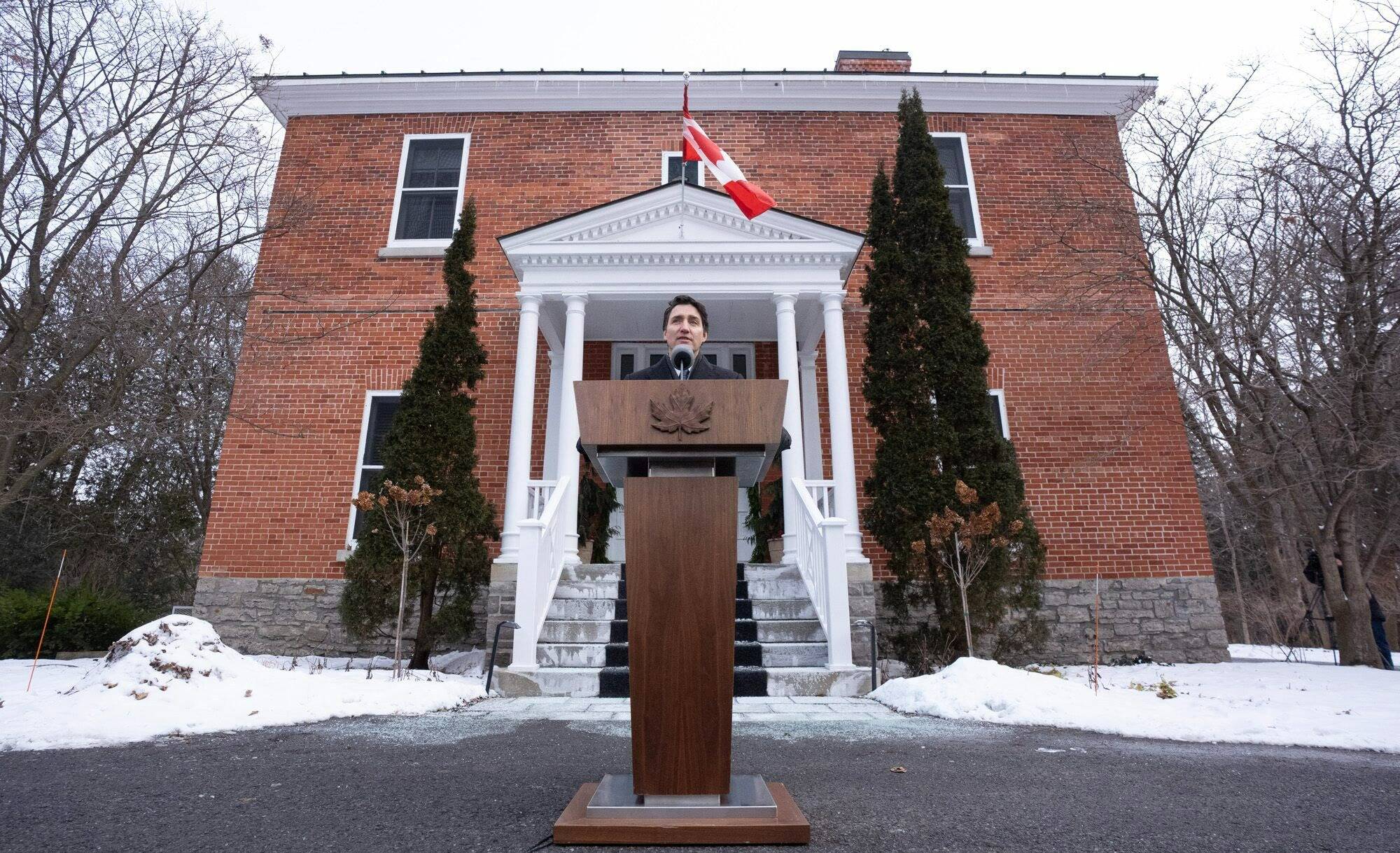 "Jamais, au grand jamais, le Canada ne fera partie des Etats-Unis", affirme Justin Trudeau