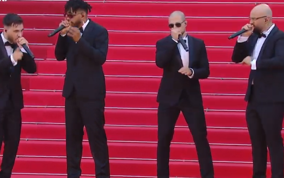 78e Festival de Cannes: ils ont repris sur le tapis rouge la musique de "Mission Impossible" à la bouche, qui sont les quatre beatboxers français de Berywam?