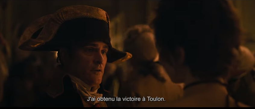 La bande-annonce du film Napoléon avec Joaquin Phoenix dévoilée... et elle évoque Toulon
