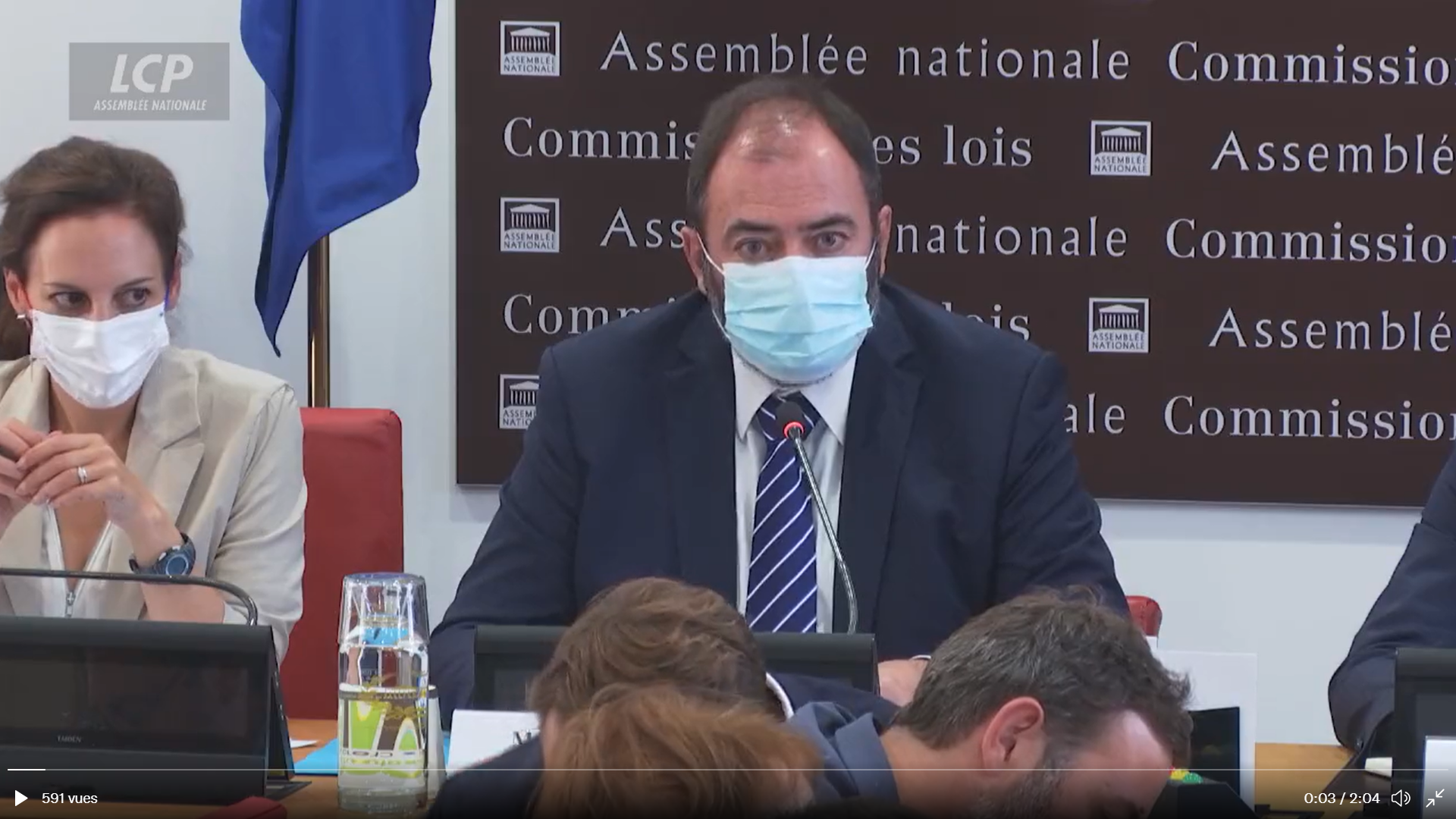 Covid-19: "Il faut mettre son masque dans les lieux bondés, les transports en commun et les transports de vacances" martèle François Braun