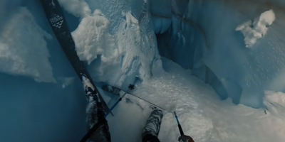 Grosse frayeur: un skieur filme sa chute dans une crevasse en faisant du hors-piste