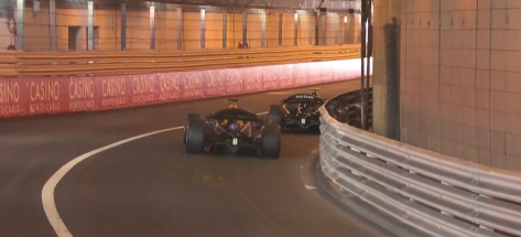 Grand Prix de Monaco: les images de l'incroyable réflexe du pilote français Isack Hadjar en Formule 2