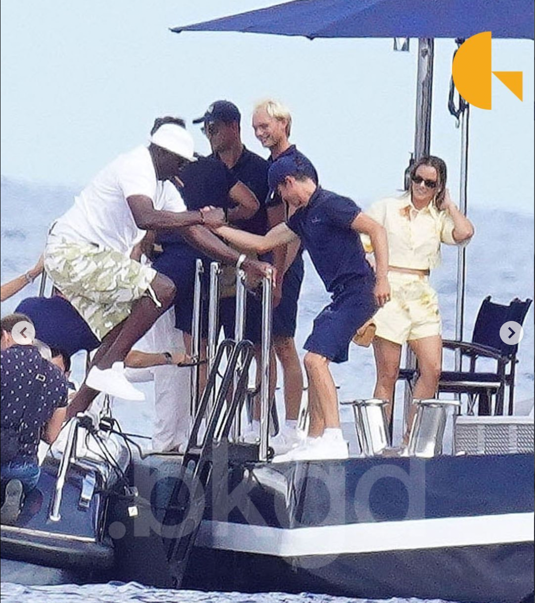 Michael Jordan aperçu à Saint-Jean-Cap-Ferrat ce week-end après avoir assisté au match de l'AS Monaco