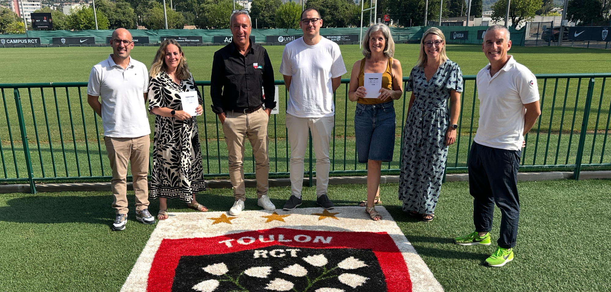 Pour la dernière émission avant la trêve estivale, Territoire Éco Var s'est installée au RCT campus