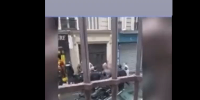 Les images de l'interpellation de l'homme suspecté d'être l'auteur de la fusillade à Paris