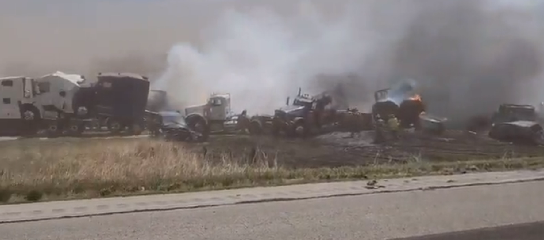 Six morts et des dizaines de blessés dans un immense carambolage provoqué par une tempête de poussière aux Etats-Unis