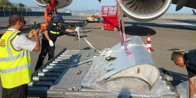 Incident sur l'A380 à Nice: le problème sur l'aile découvert après l'atterrissage indique Emirates