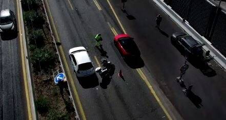 Un accident entre une voiture et un deux-roues sur l'autoroute A57 près de Toulon, de forts ralentissements en cours
