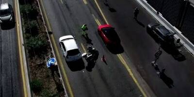 Un accident entre une voiture et un deux-roues sur l'autoroute A57 près de Toulon, de forts ralentissements en cours