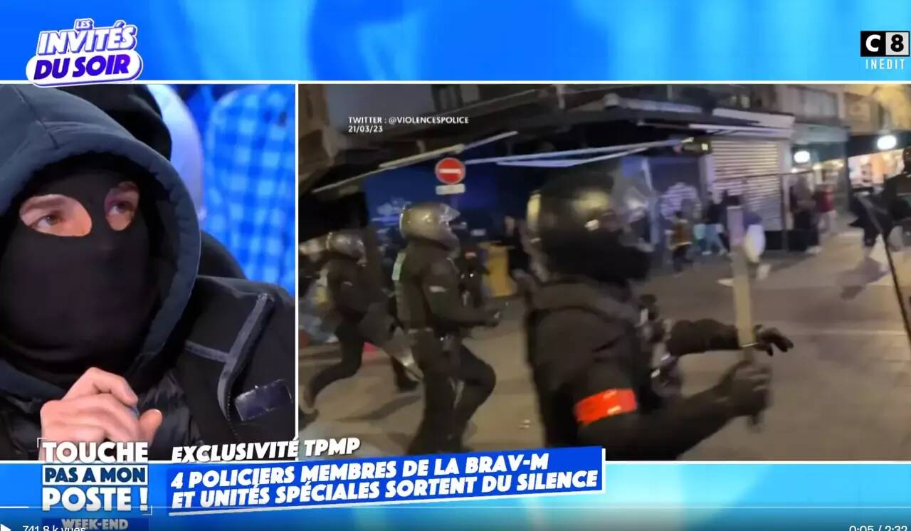 Faux BRAV-M chez Hanouna: le préfet de police dénonce une séquence qui "discrédite" l'unité