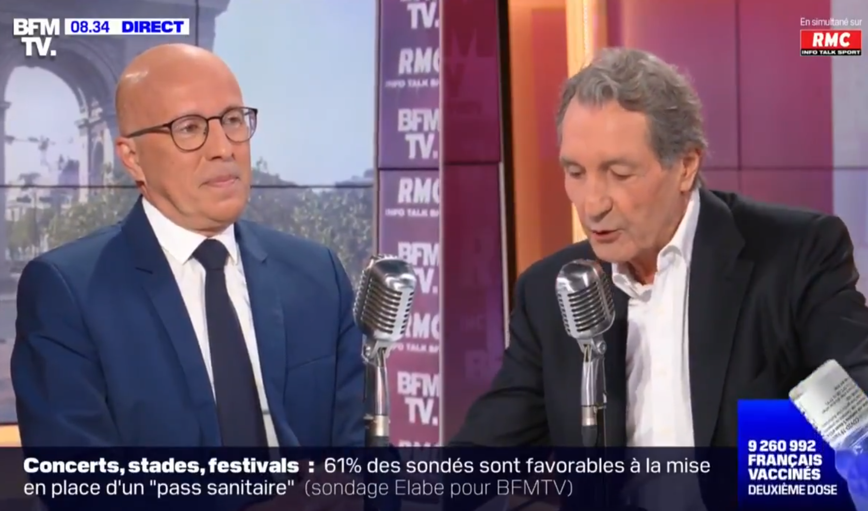 Régionales en Paca: "Je ne voterai pas Renaud Muselier au premier tour!" Eric Ciotti temporise quand même pour le second...