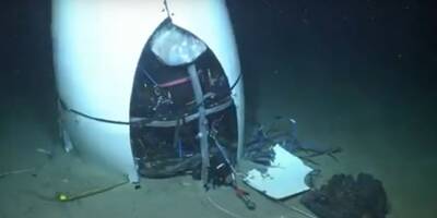 Implosion du Titan: une vidéo montrant les débris du submersible révélée