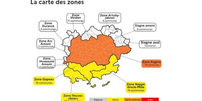 Sécheresse: toujours 116 communes varoises en alerte, des restrictions toujours en place