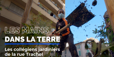 Ces collégiens jardinent dans la rue pour embellir leur quartier à Nice