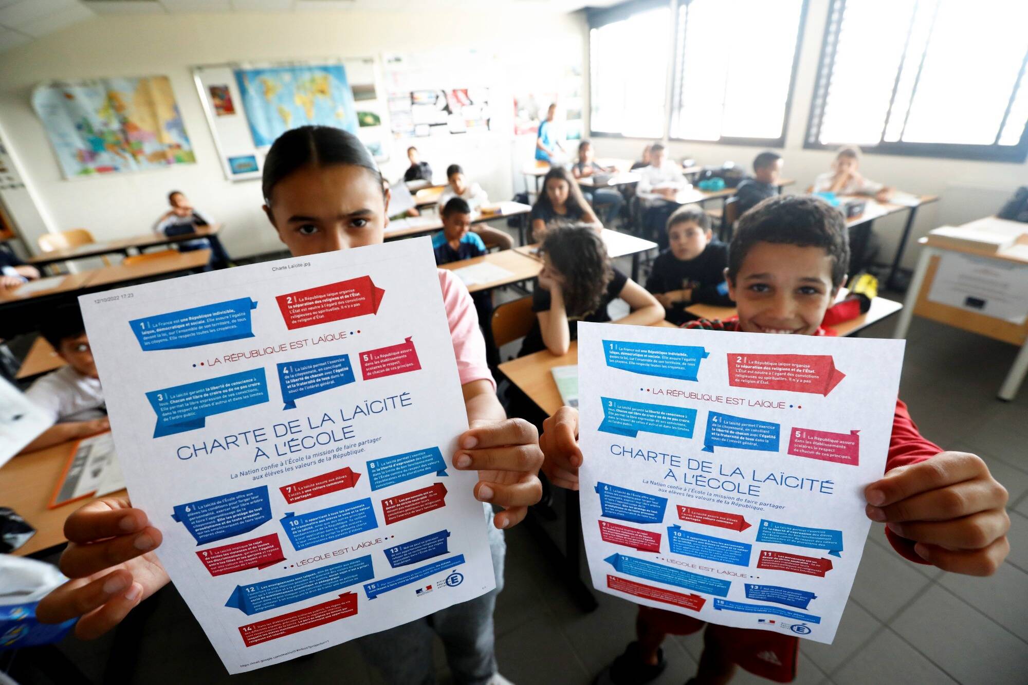 Laïcité à l'école: dans ce collège varois, les élèves et leurs familles sont acteurs de leur citoyenneté