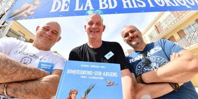VIDEO. Ils dessinent la première édition du festival de la BD historique à Roquebrune-sur-Argens