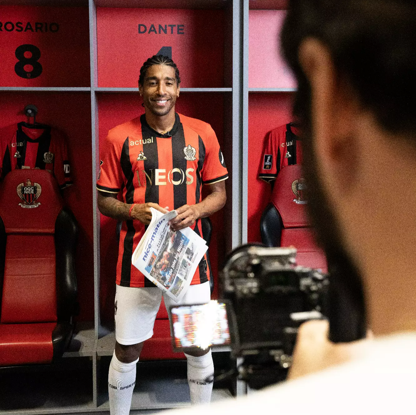 "Nice, là où je voulais être". Le capitaine du Gym Dante revient sur les moments forts de sa carrière