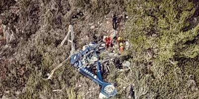 L'épave de l'hélicoptère qui s'est crashé à Villefranche-sur-Mer en attente d'expertise