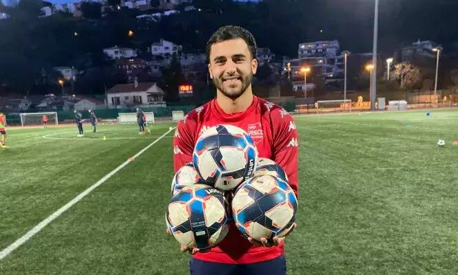 "Je n'ai pas dribblé le terrain tout seul": il a inscrit 7 buts avec Cagnes-sur-Mer, Kenzo Julien revient sur sa performance dingue du week-end