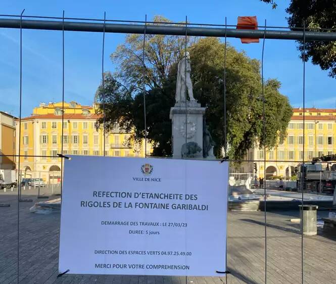 On vous explique pourquoi la fontaine de la place Garibaldi à Nice est