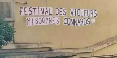 Il dénonce le Festival de Cannes avec des slogans féministes placardés sur les murs de Nice, le collectif Colleur.euses Niçois.es nous en dit plus sur son action