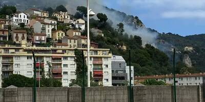 Violent départ de feu à Nice: on fait le point sur la situation à 19h
