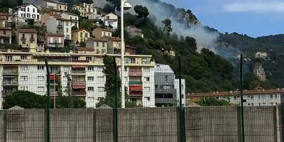Violent départ de feu à Nice: l'incendie progresse, les pompiers envoient des renforts