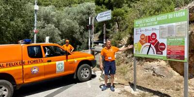 Risque incendie: à Toulon, le massif du Faron sous haute surveillance