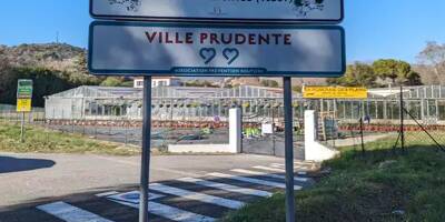 Manifestation des agriculteurs: le panneau de Villeneuve-Loubet mis à l'envers, le maire veut le garder ainsi en soutien
