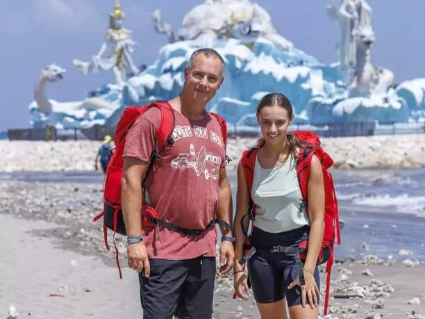 On vous présente Jérôme et Emma, le duo père-fille varois embarqué dans Pékin Express de retour ce jeudi sur M6