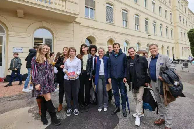 "Je suis un pur produit de Stanislas": Le prix Goncourt Jean-Baptiste Andréa en visite à Cannes
