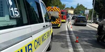 Une cycliste dans un état grave après une chute entre Villefranche et Èze