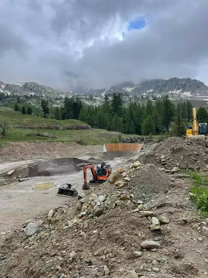 "Le plus haut pump track de France" doit être livré "avant le Tour de France" à Isola 2000