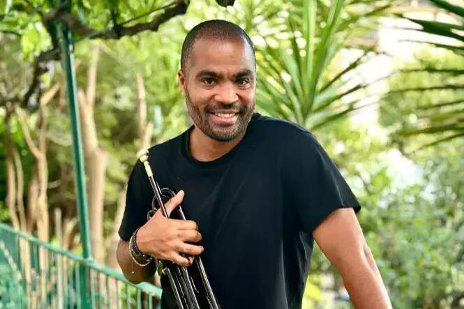 "Peillon, c'est magnifique. En montant, j'ai fait des photos depuis la voiture, un vrai touriste!": le trompettiste Ludovic Louis qui a accompagné 10 ans Lenny Kravitz sous le charme de la région