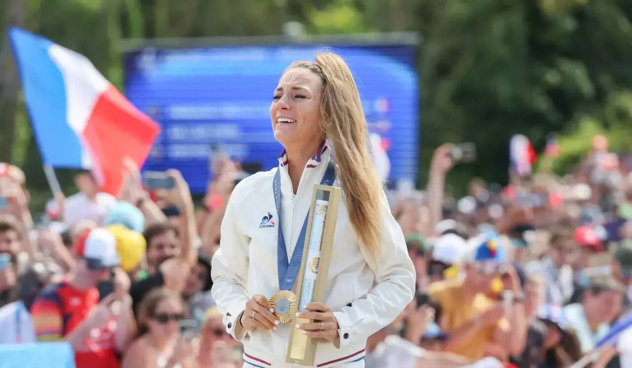 Cérémonie de clôture des JO-2024: Pauline Ferrand-Prévot et Antoine Dupont nommés porte-drapeaux de la délégation française