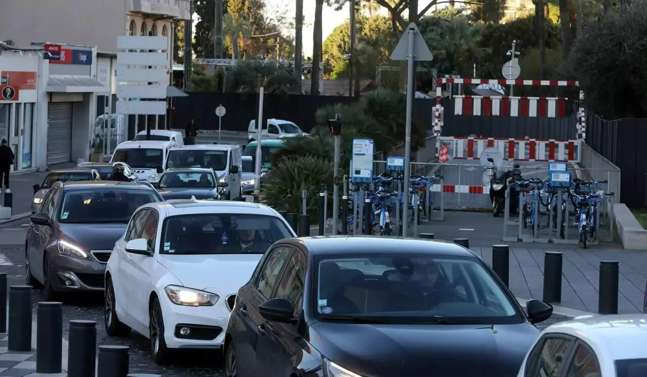 L'entrée Max Gallo du tunnel Liautaud à Nice fermée temporairement suite à des inondations