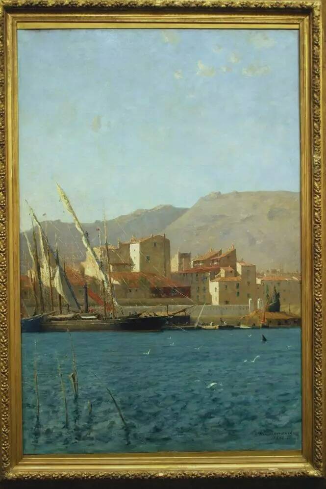 The painter Frédéric Montenard revives a district of Toulon destroyed during the war