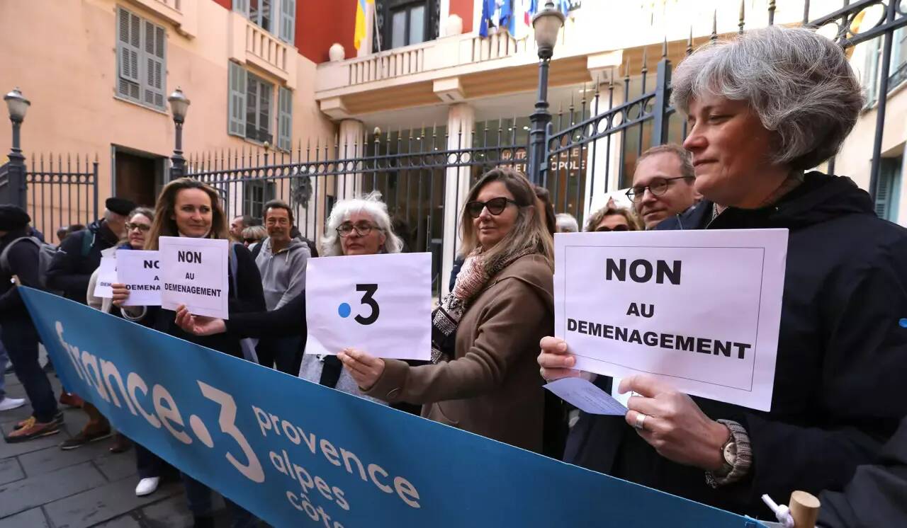 À Antibes, France 3 en grève ce jeudi pour manifester son refus de déménager à Nice