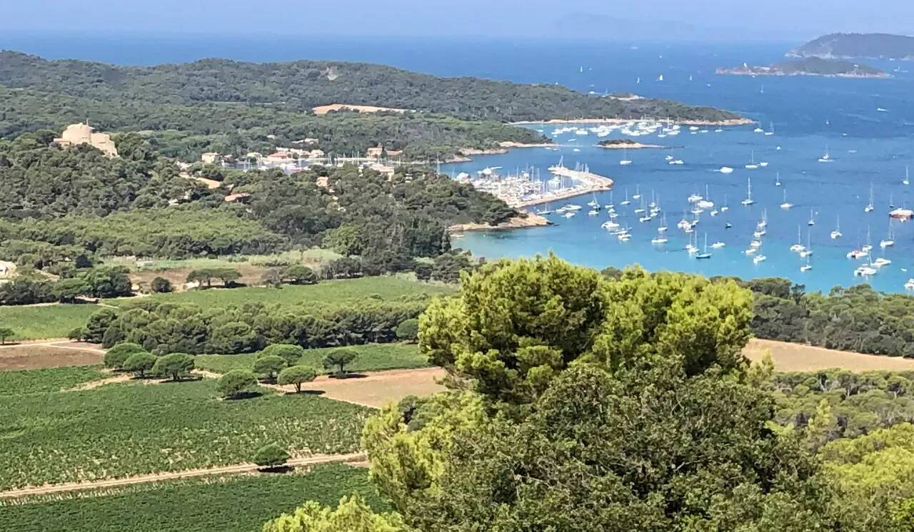 trajet tour fondue porquerolles